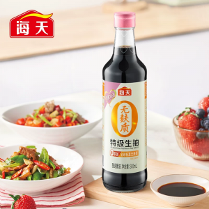 海天无麸质特级生抽(为爱特调)